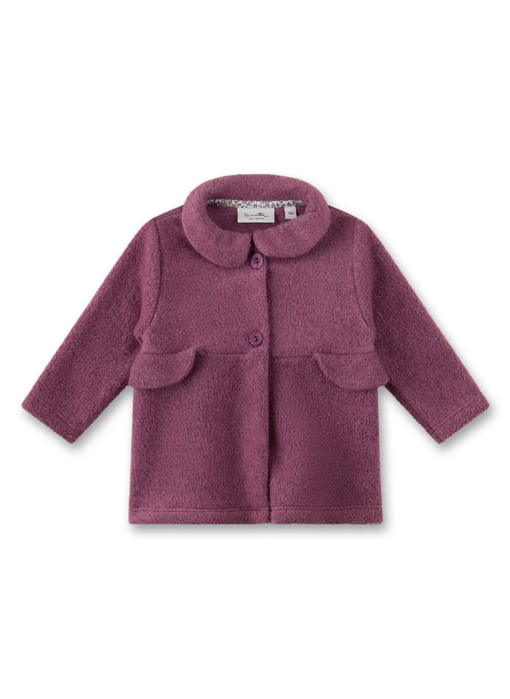 Sanetta Mädchen-Fleecejacke Lila