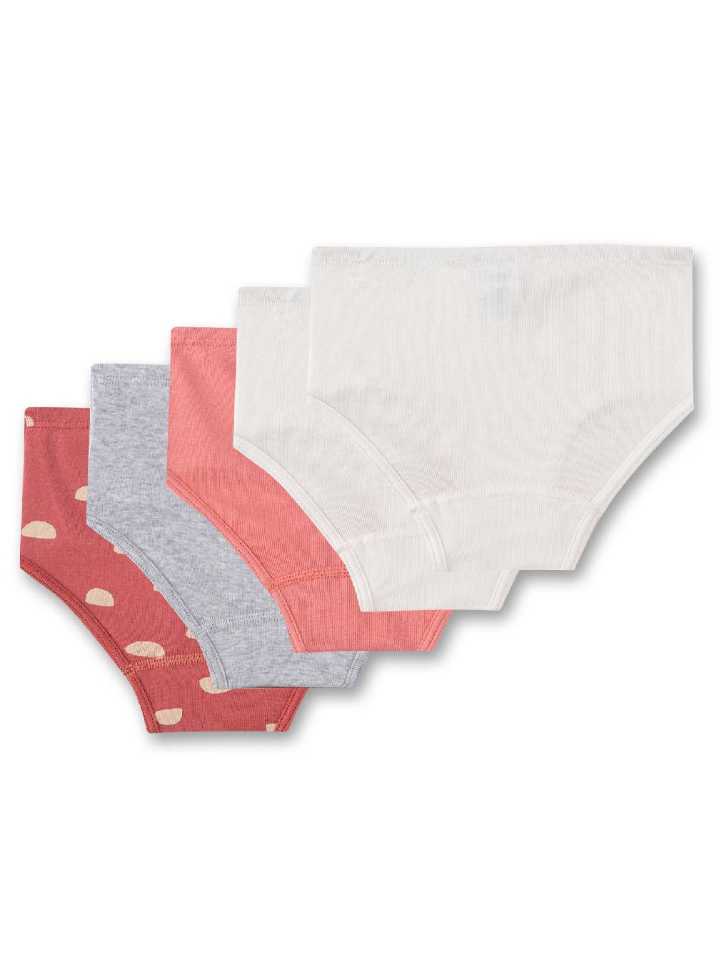 Sanetta Mädchen-Hipslip (5er-Pack) Bunt