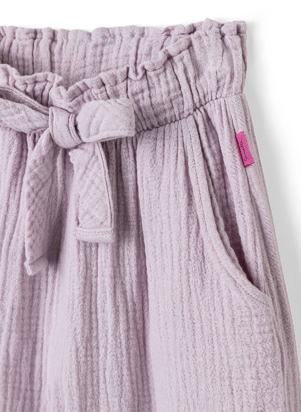 Sanetta Mädchen-Hose Aus Musselin Lila