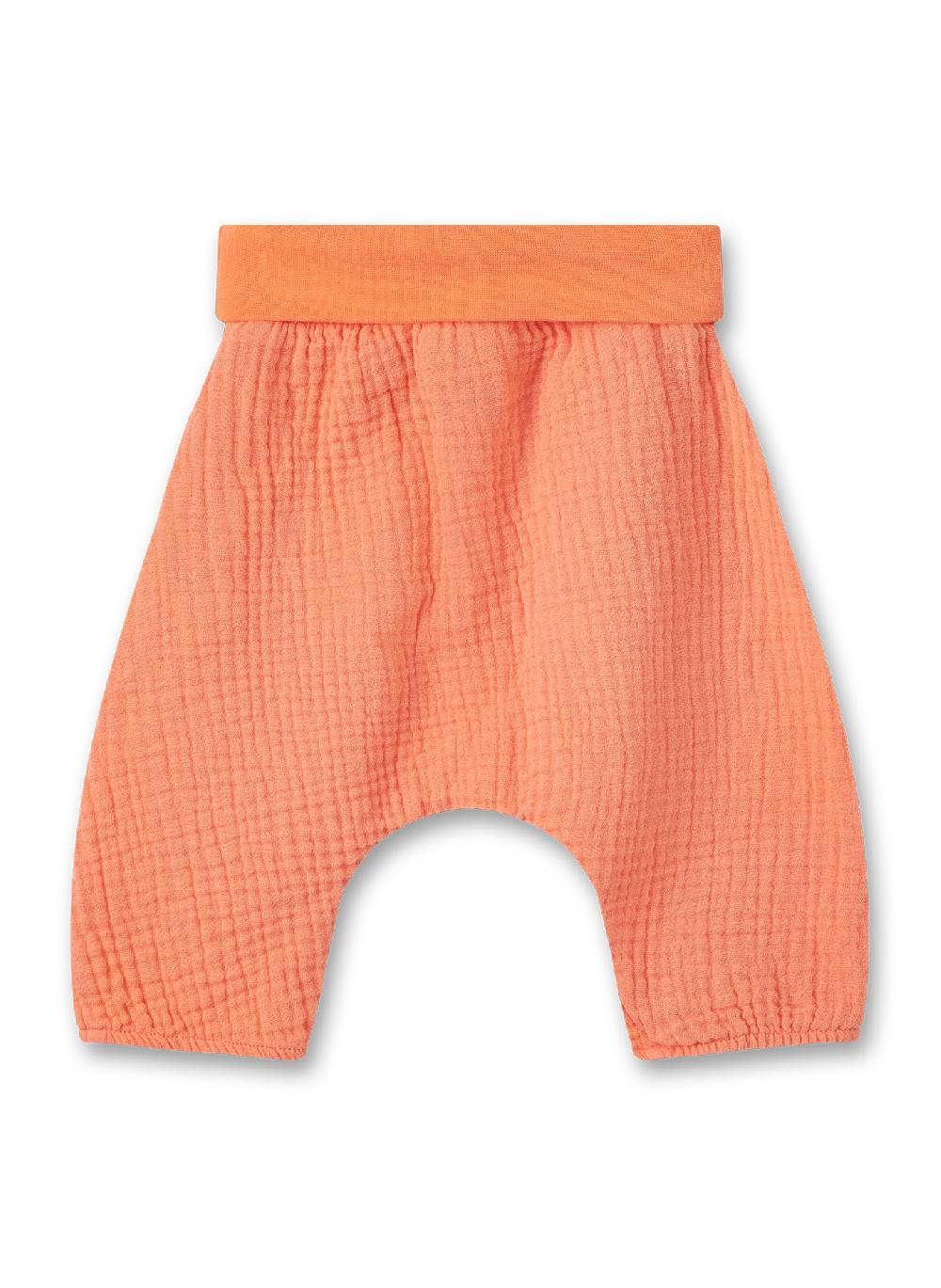 Sanetta Mädchen-Hose Aus Musselin Orange