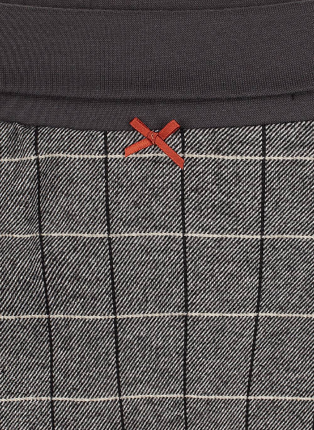 Sanetta Mädchen-Hose Grau Cheeky Lamb