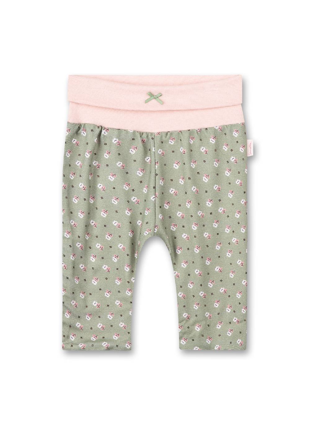 Sanetta Mädchen-Hose Grün gefüttert