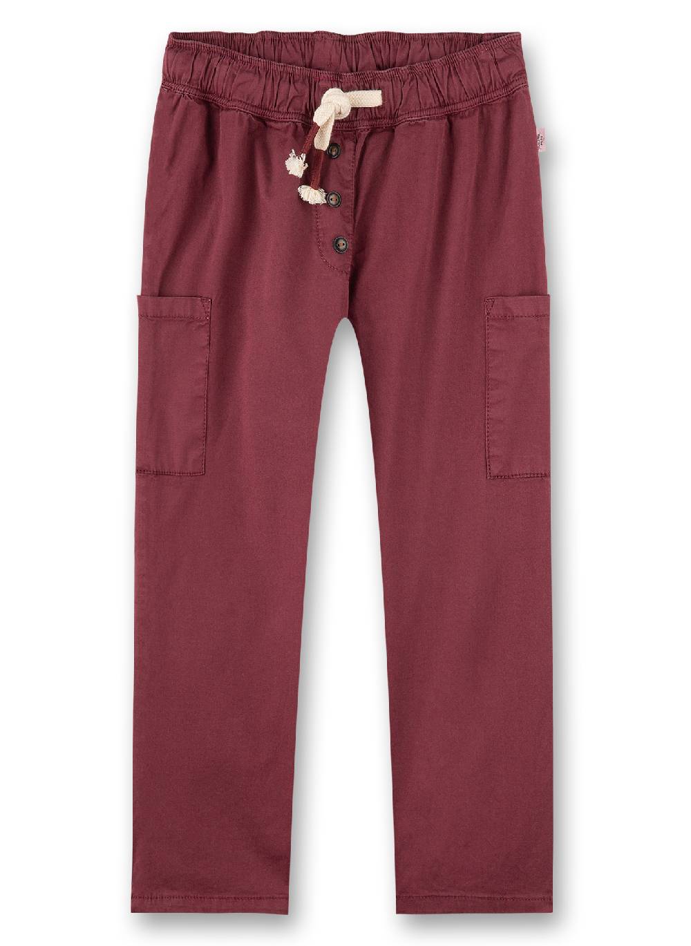 Sanetta Mädchen-Hose Weinrot