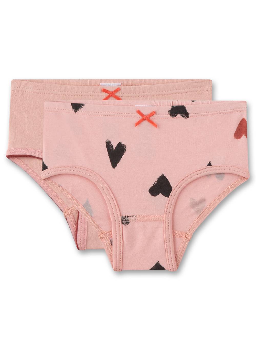 Sanetta Mädchen-Hüftslip (Doppelpack) Rosa