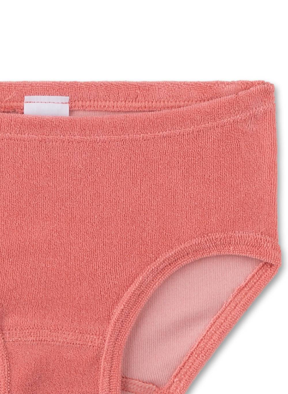 Sanetta Mädchen-Hüftslip Rosa Aus Frottee