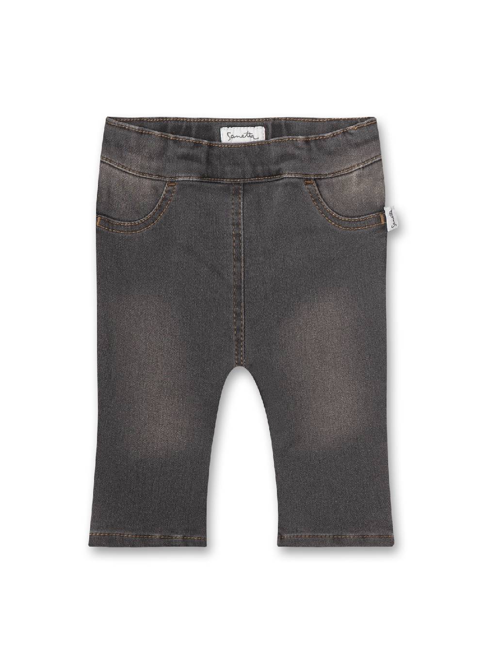 Sanetta Mädchen-Jeans Denim Grau