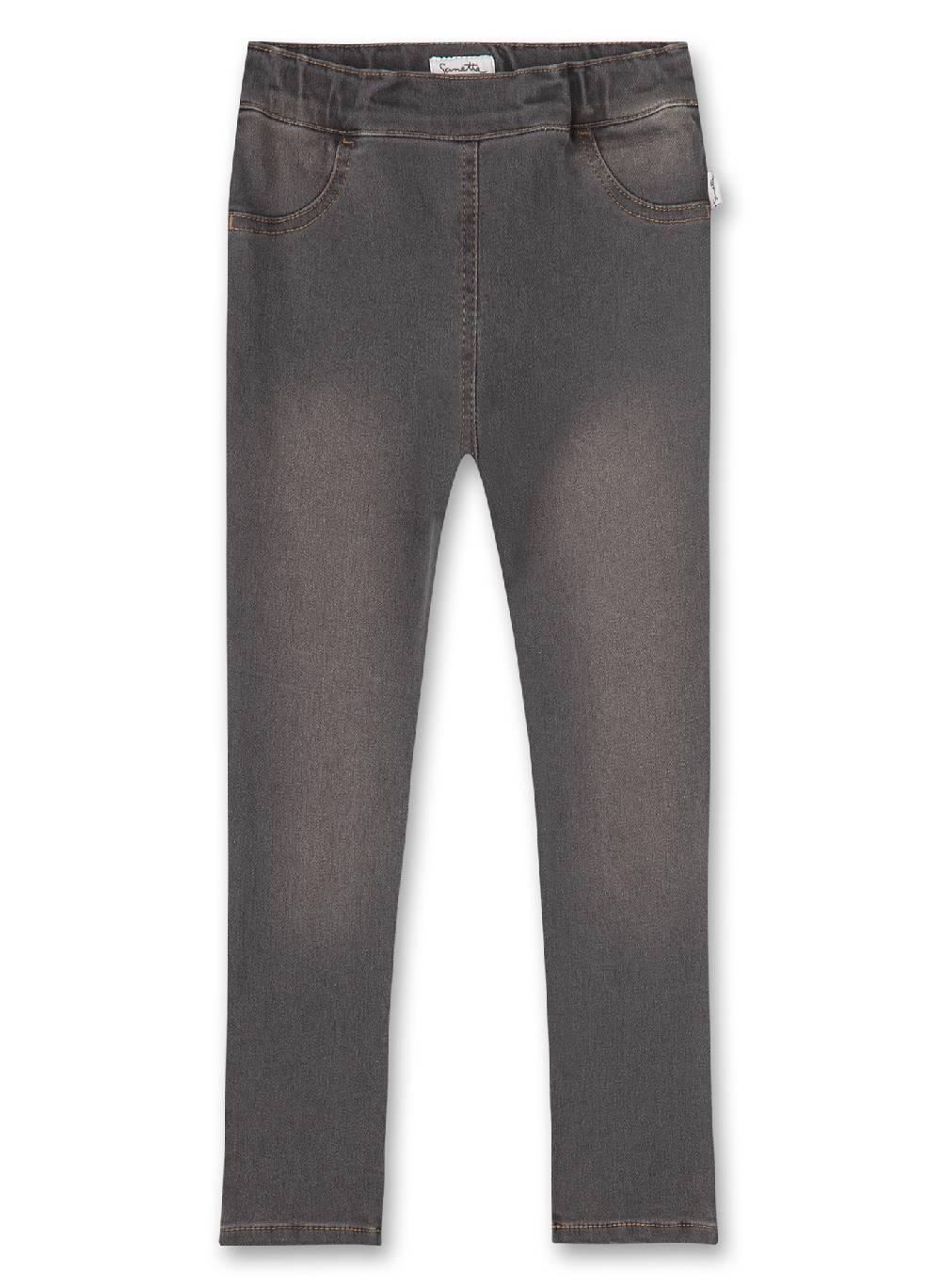 Sanetta Mädchen-Jeans Denim Grau