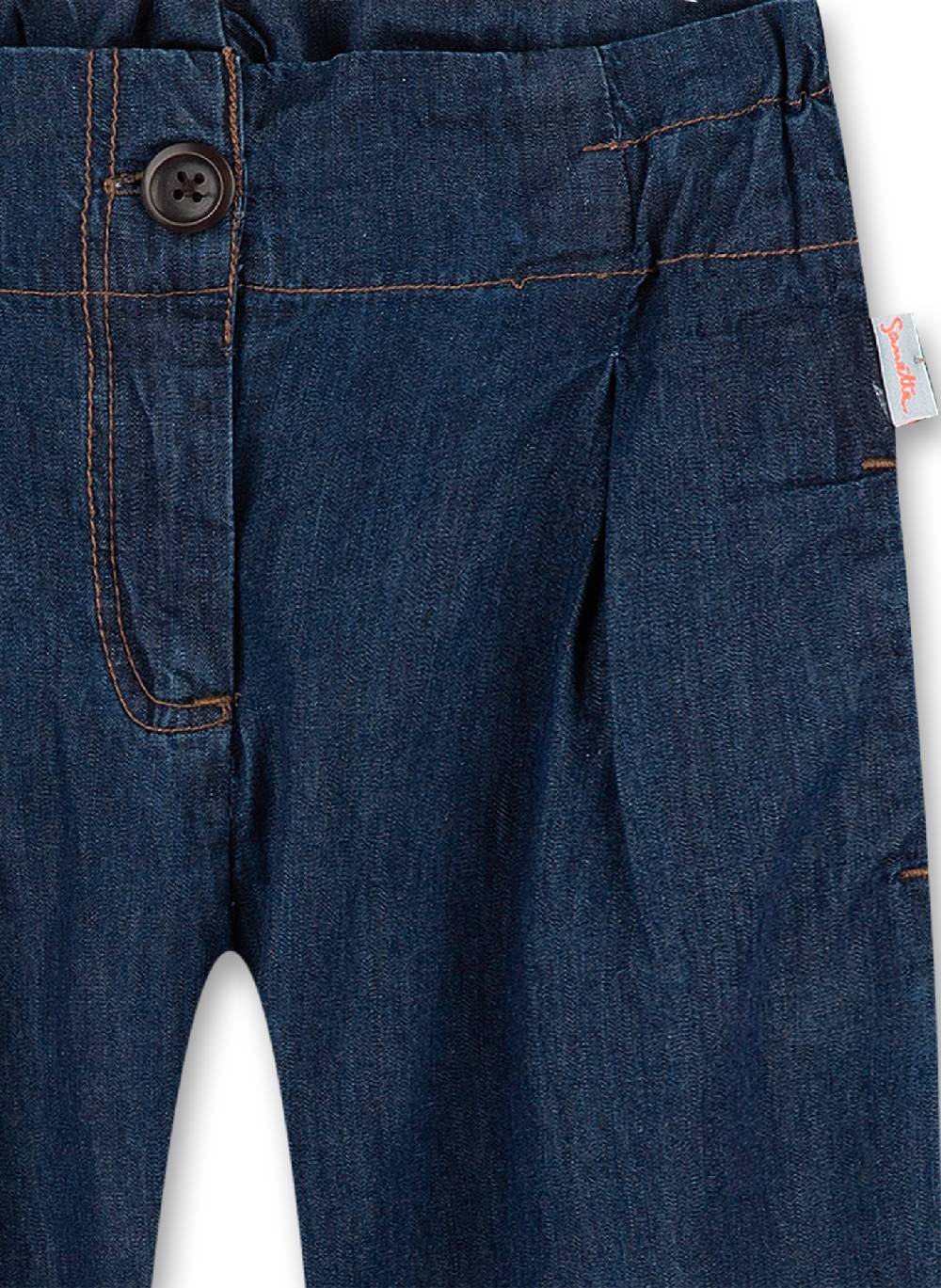 Sanetta Mädchen-Jeans Denim Strawberry