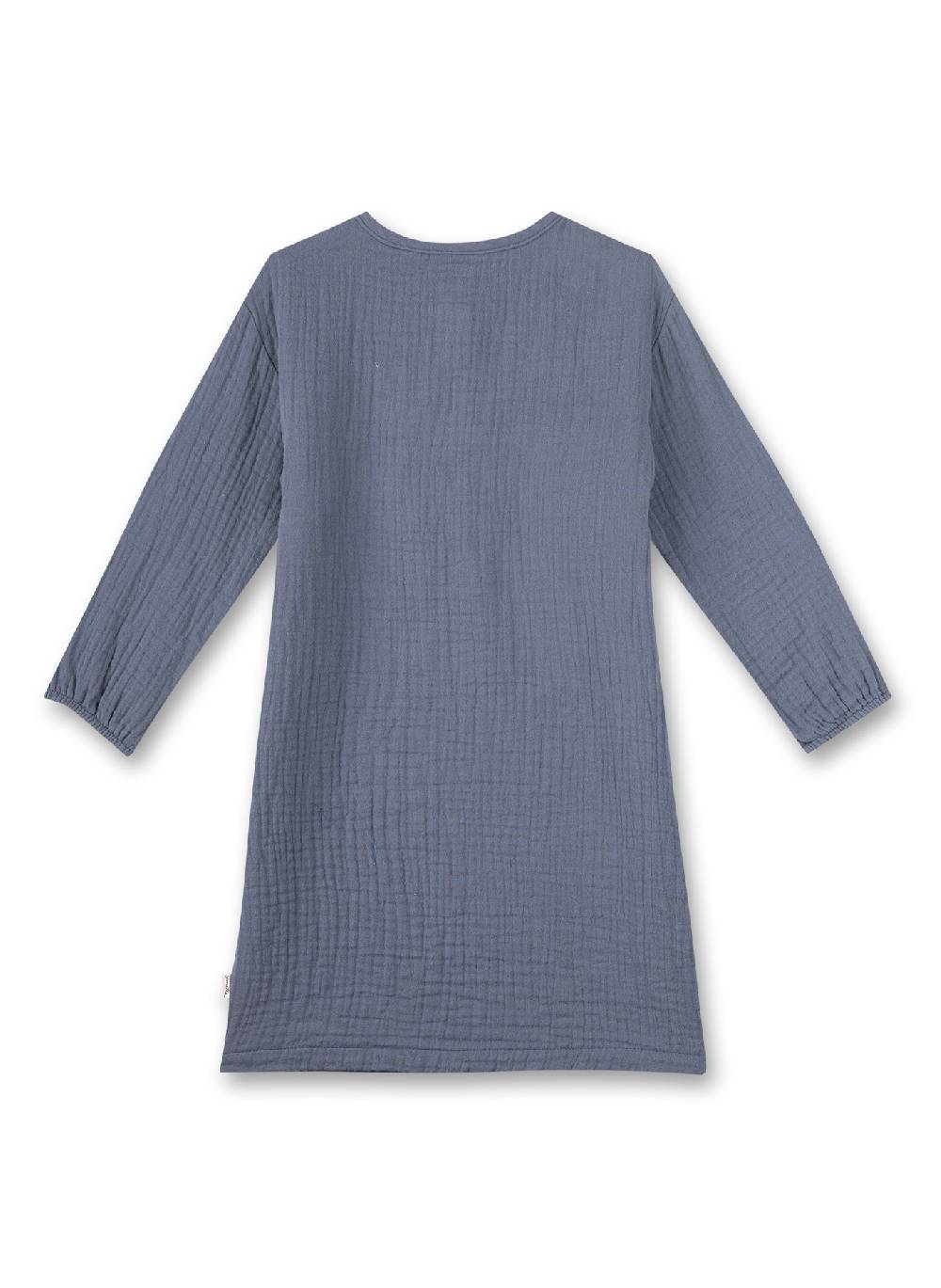 Sanetta Mädchen-Kleid Aus Musselin Blau