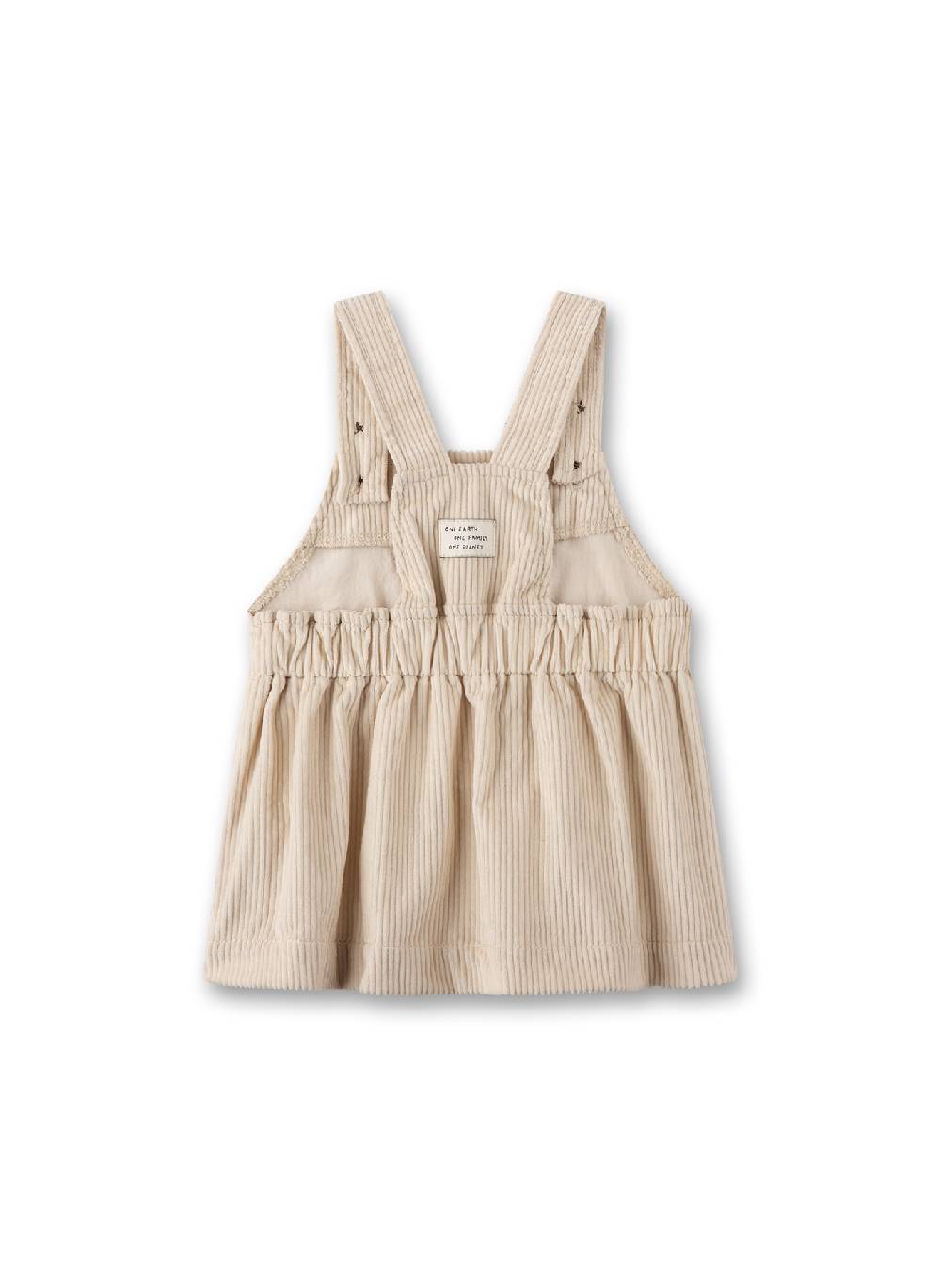 Sanetta Mädchen-Kleid Beige