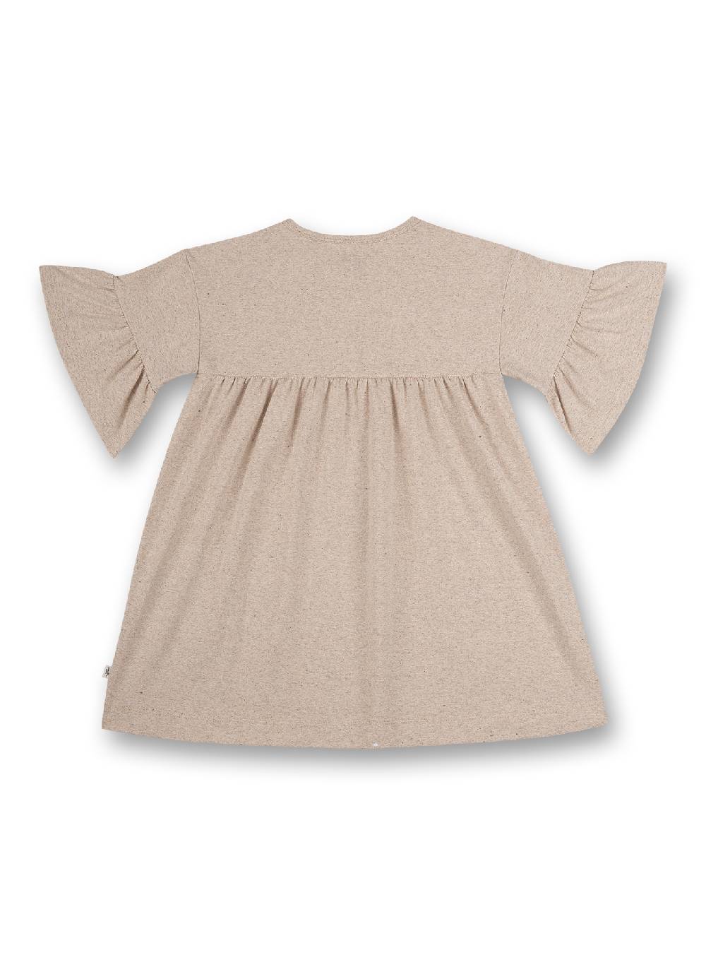 Sanetta Mädchen-Kleid Beigemelange
