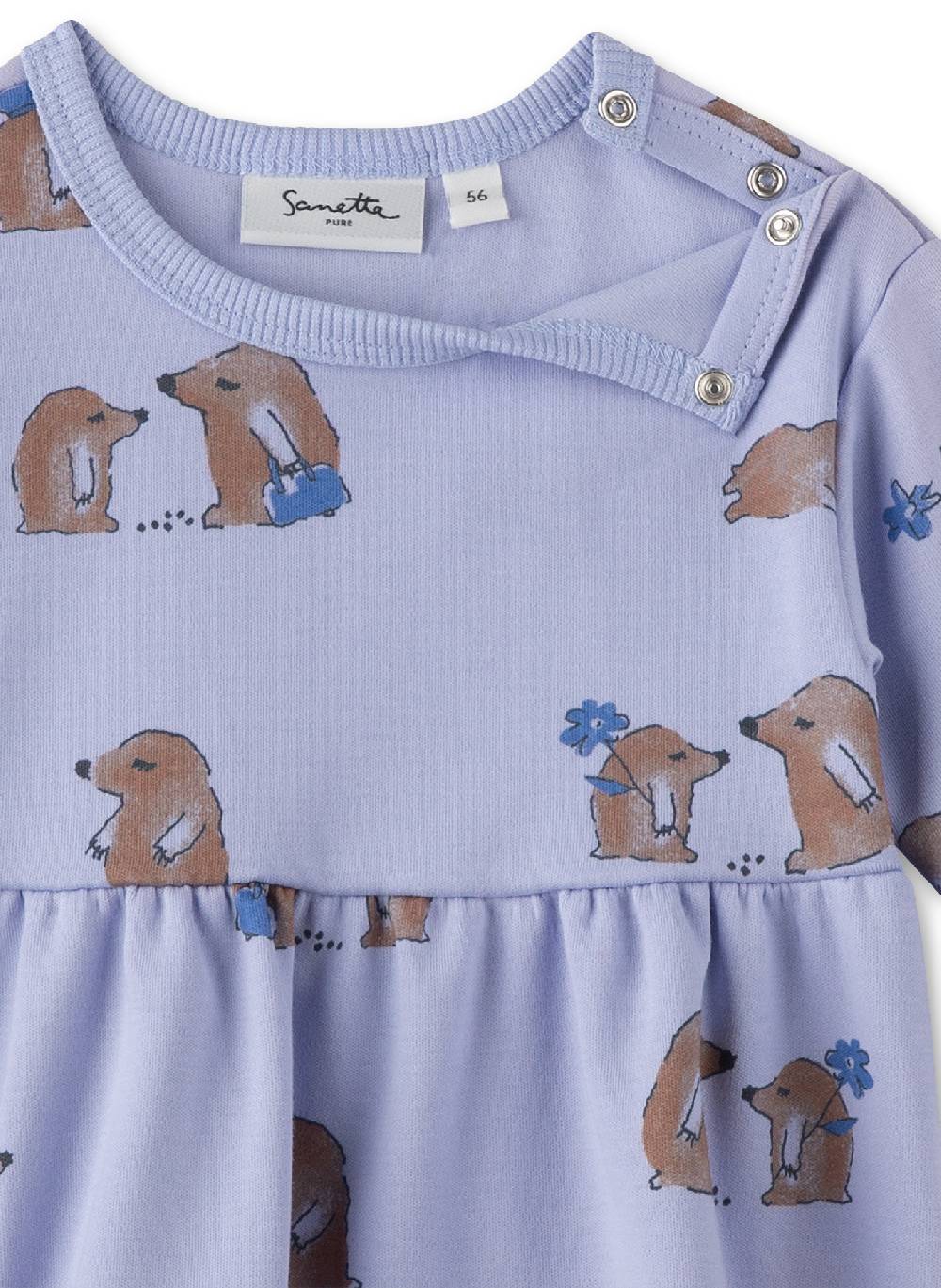 Sanetta Mädchen-Kleid Blau