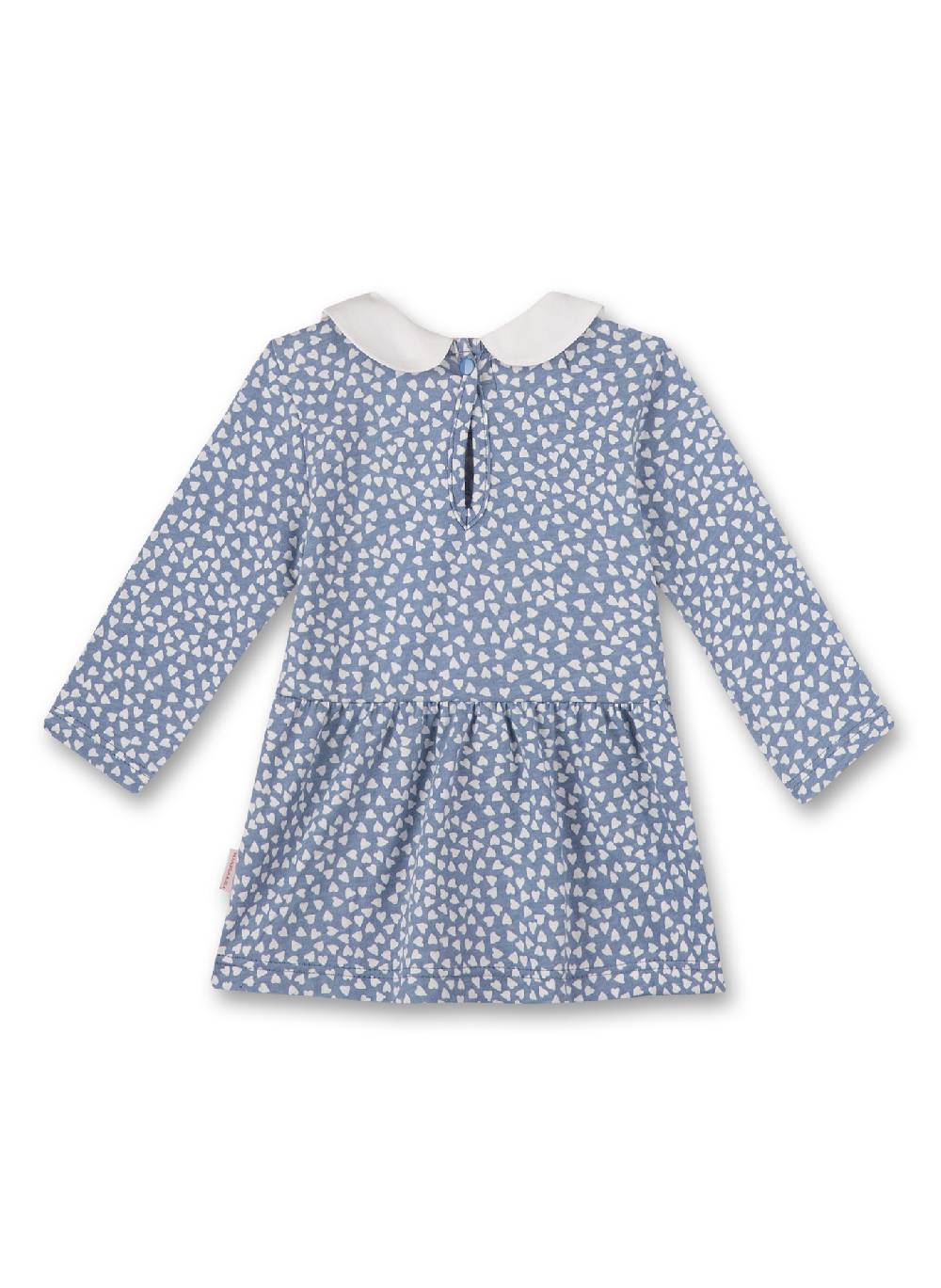 Sanetta Mädchen-Kleid Blau Little Spikes