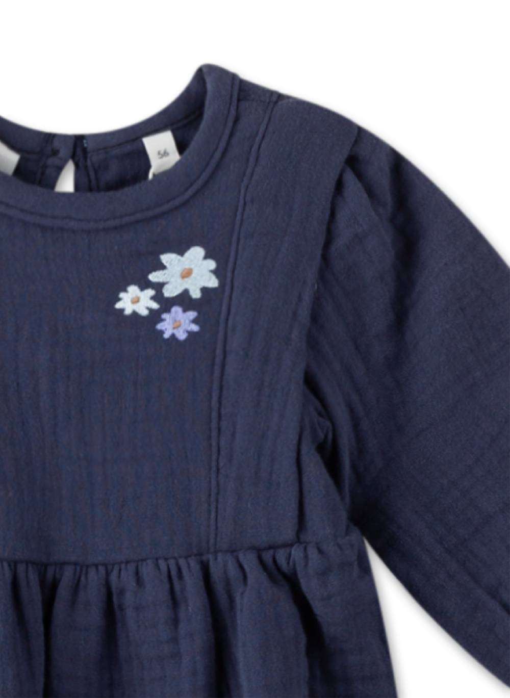 Sanetta Mädchen-Kleid Blau