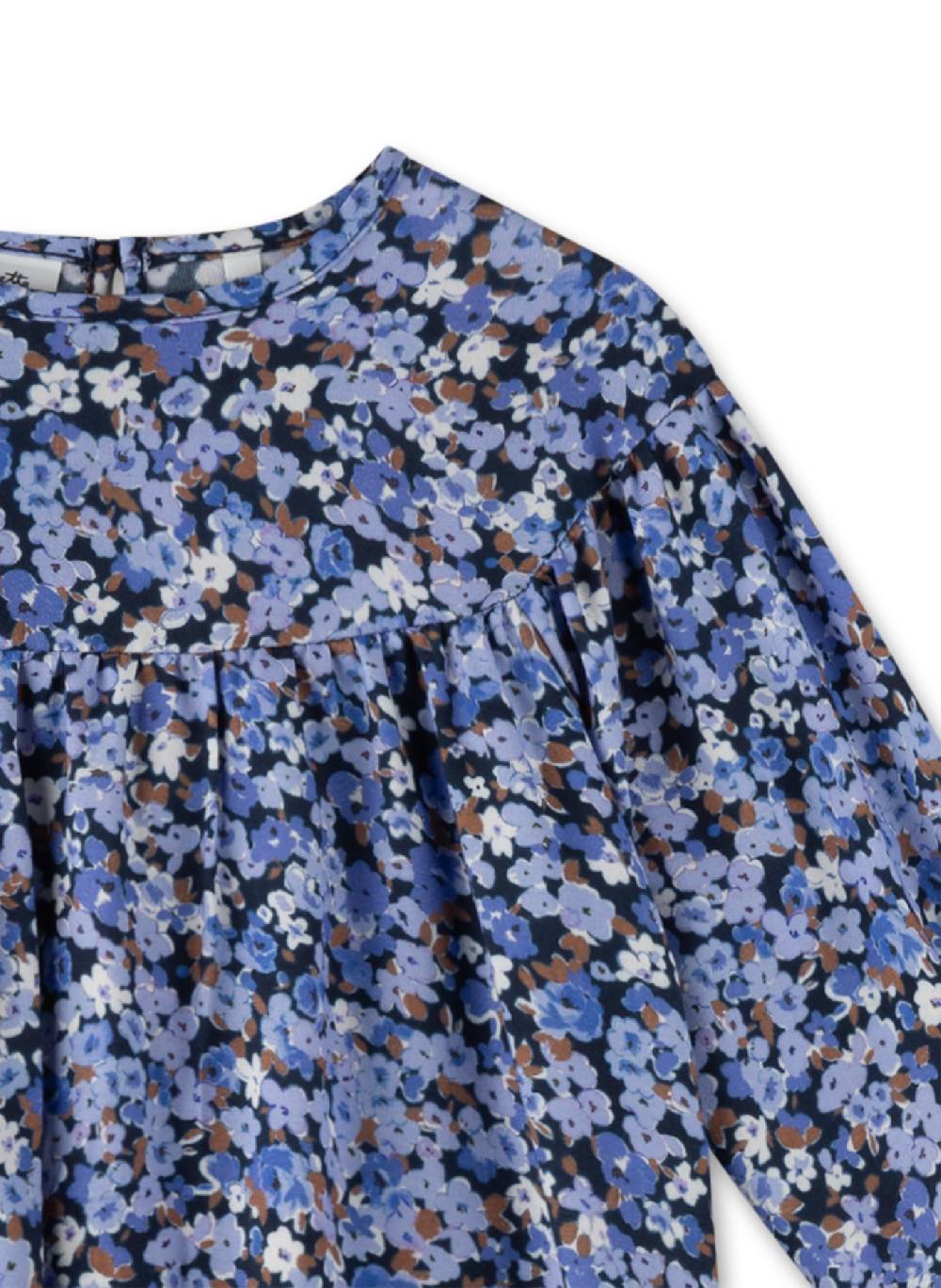 Sanetta Mädchen-Kleid Blau