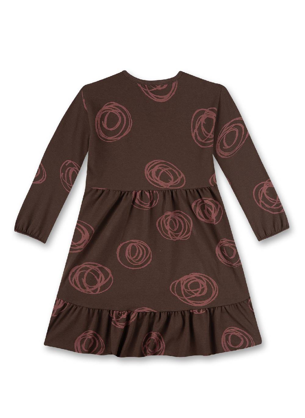 Sanetta Mädchen-Kleid Braun