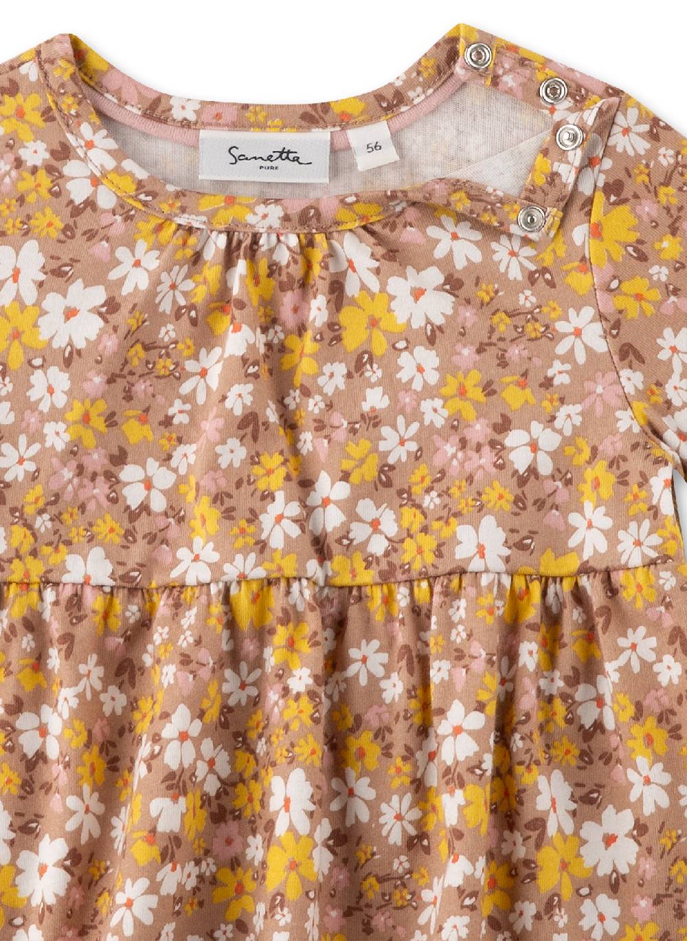 Sanetta Mädchen-Kleid Geblümt