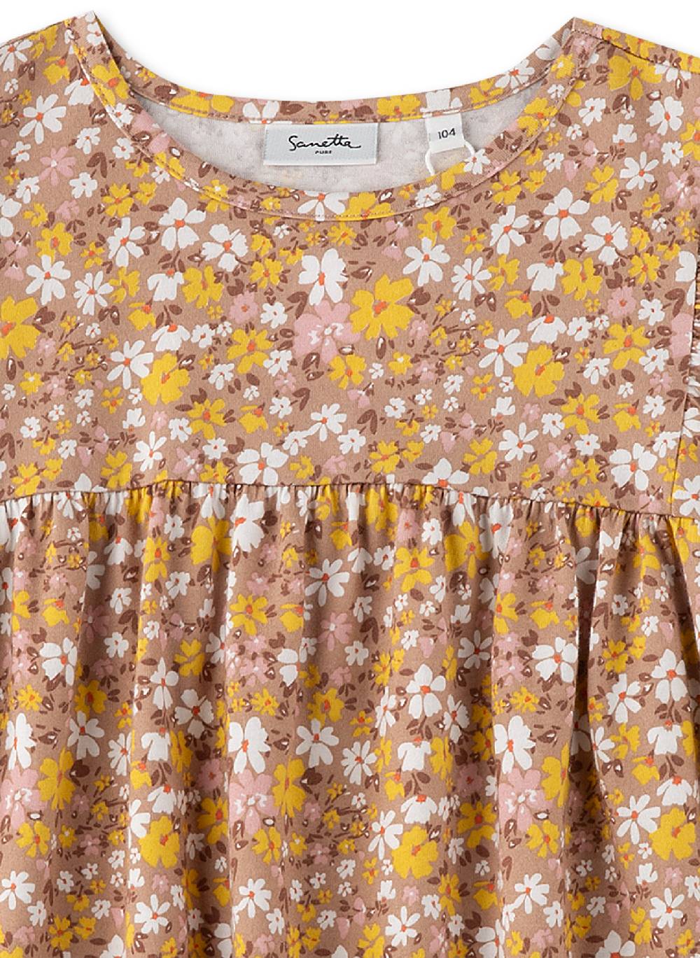 Sanetta Mädchen-Kleid Geblümt