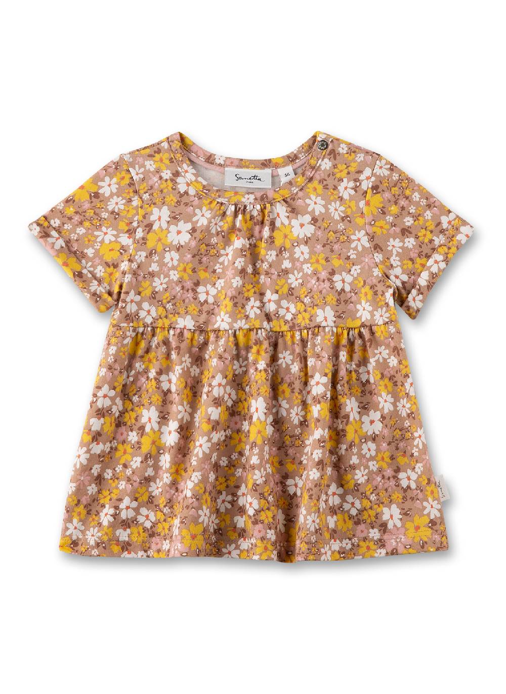 Sanetta Mädchen-Kleid geblümt