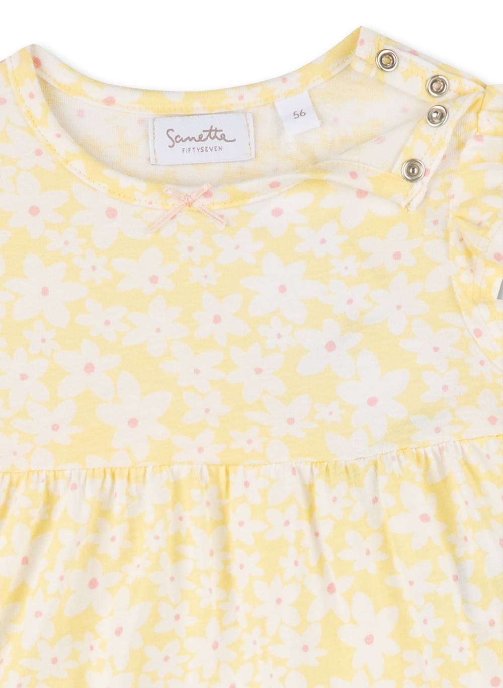 Sanetta Mädchen-Kleid Gelb