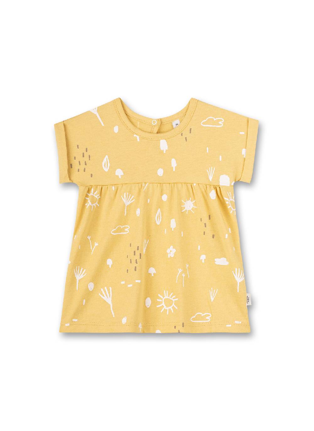 Sanetta Mädchen-Kleid Gelb