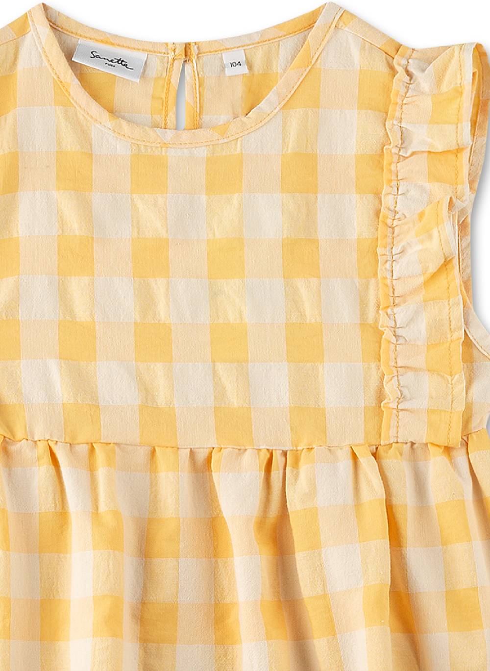 Sanetta Mädchen-Kleid Gelb