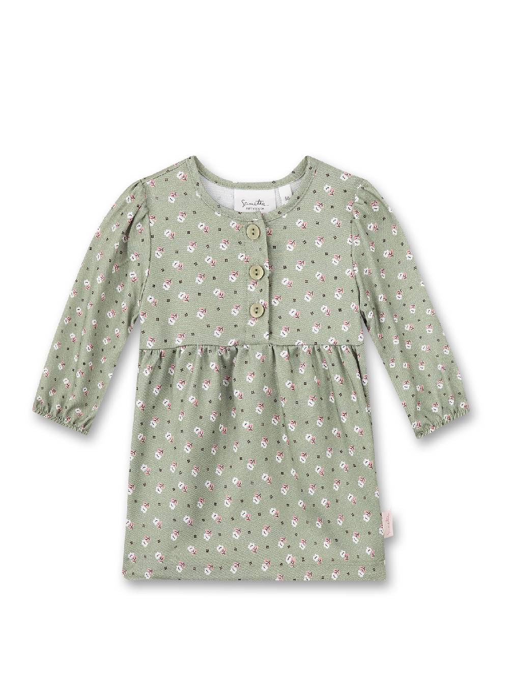 Sanetta Mädchen-Kleid Grün