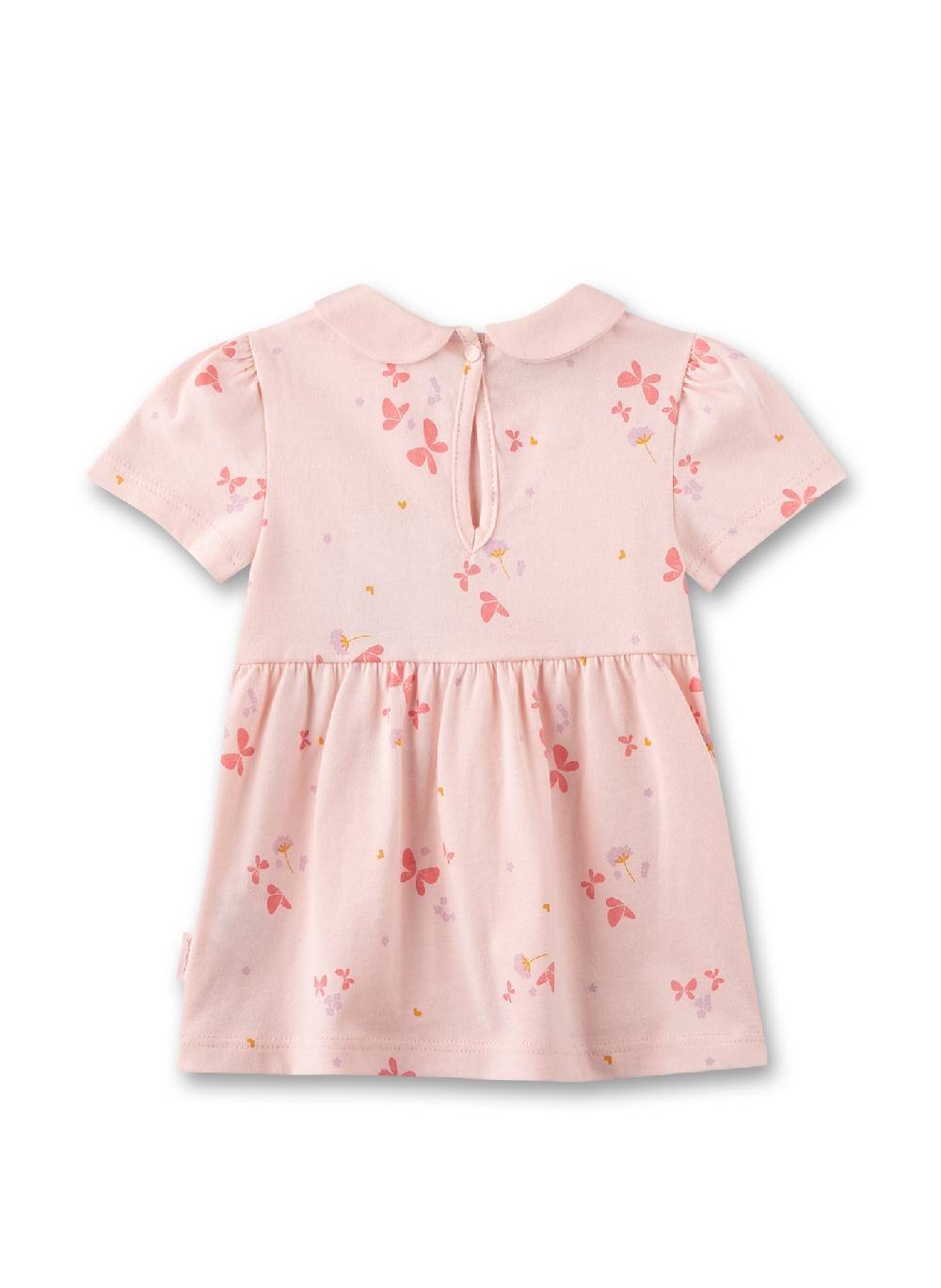 Sanetta Mädchen-Kleid Kurzarm Rosa