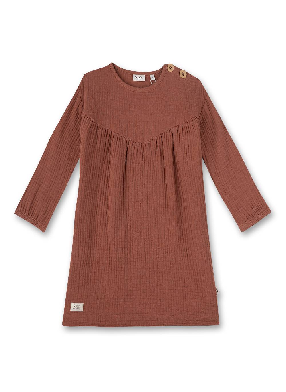 Sanetta Mädchen-Kleid Musselin Rosa