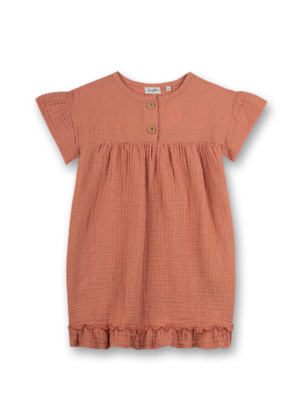 Sanetta Mädchen-Kleid Musselin Rosa