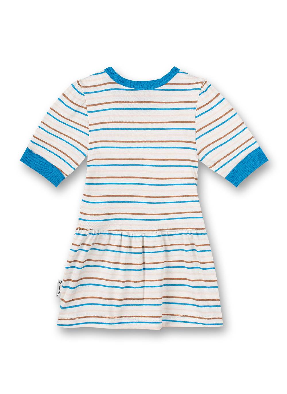 Sanetta Mädchen-Kleid Off-White Water World