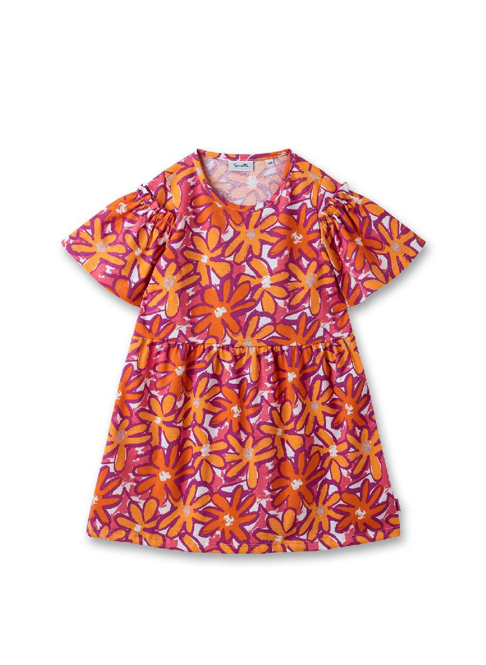Sanetta Mädchen-Kleid Orange