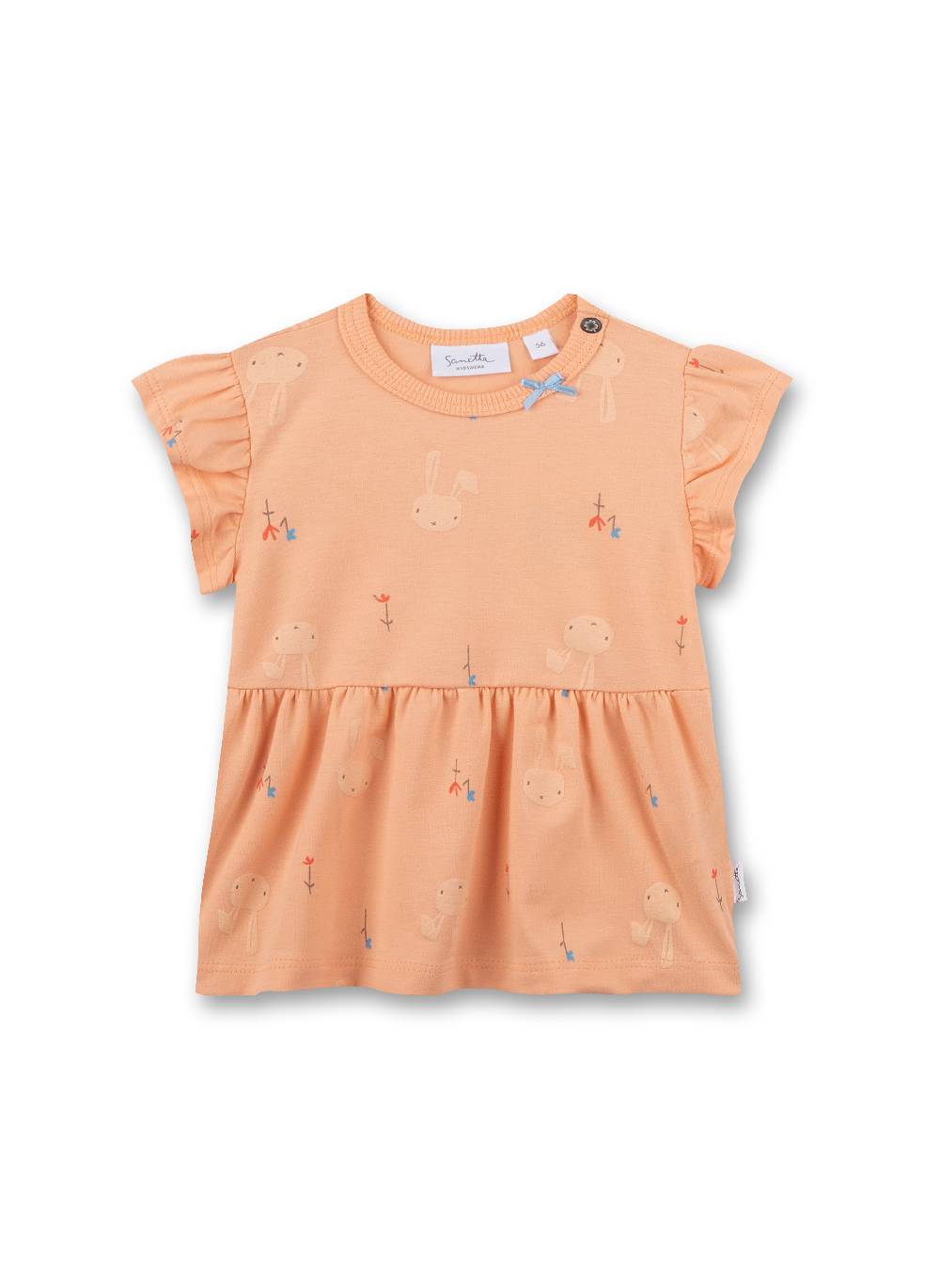 Sanetta Mädchen-Kleid Orange