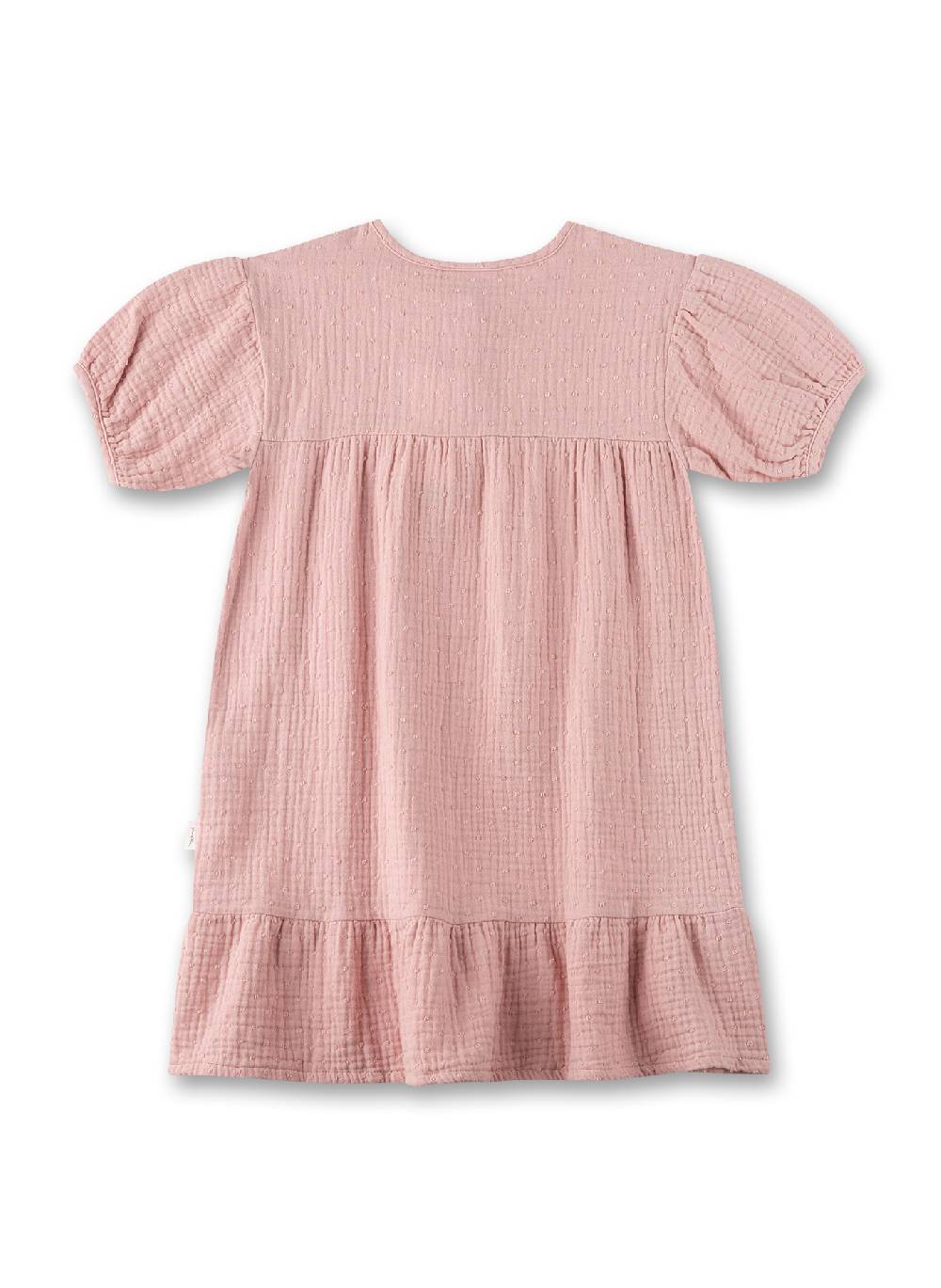 Sanetta Mädchen-Kleid Rosa Aus Musselin
