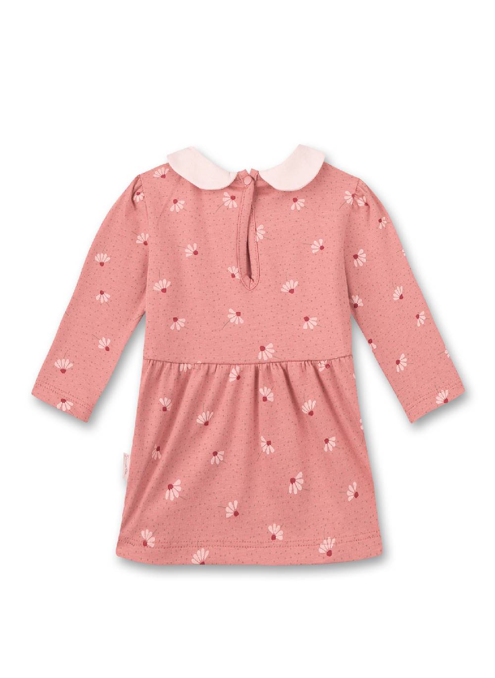 Sanetta Mädchen-Kleid Rosa Mit Kragen