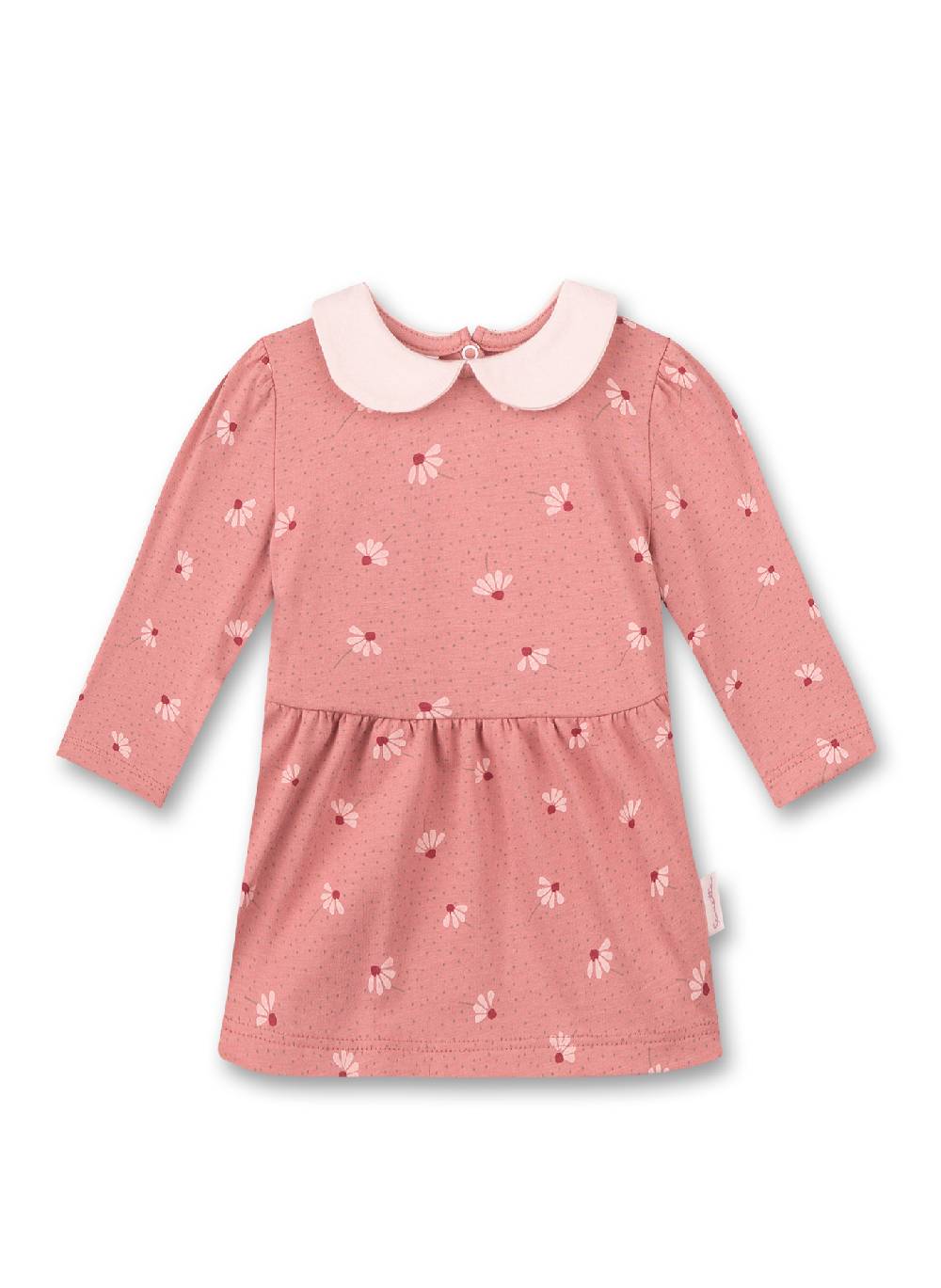 Sanetta Mädchen-Kleid Rosa mit Kragen