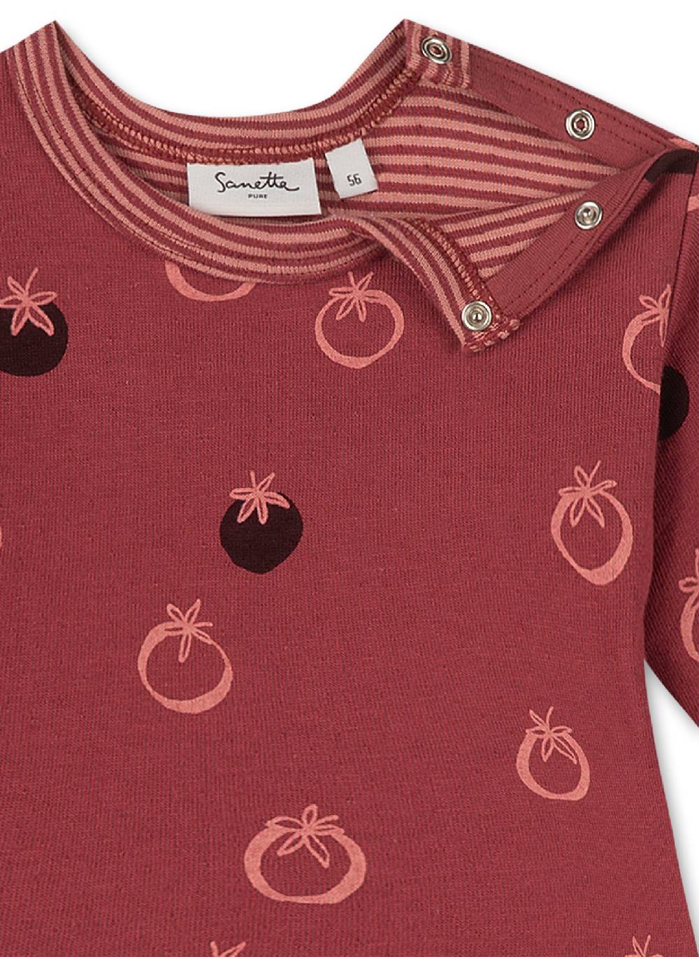 Sanetta Mädchen-Kleid Rot