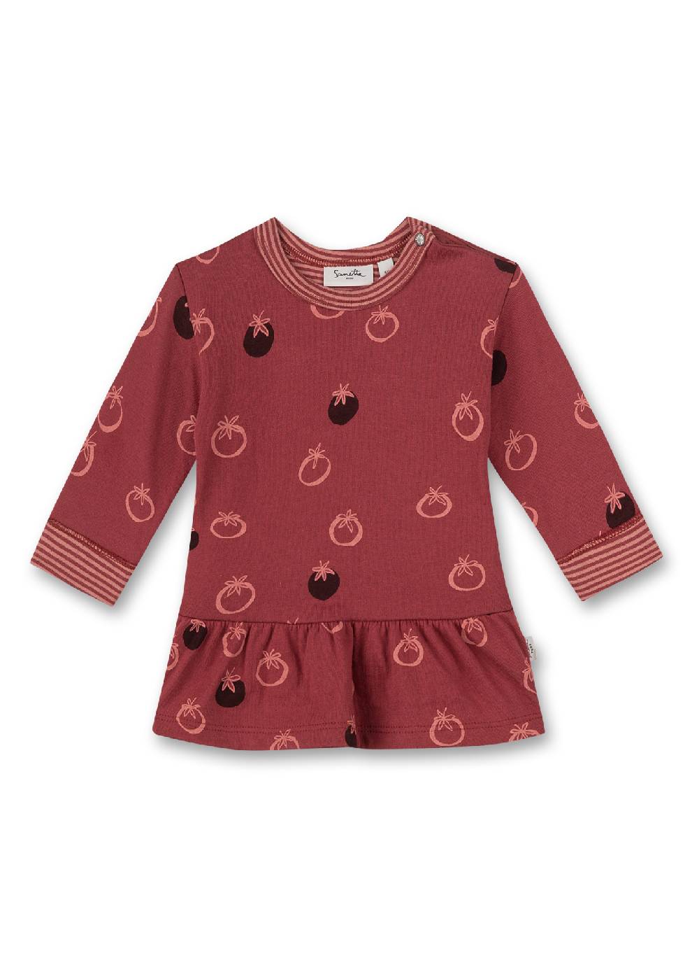 Sanetta Mädchen-Kleid Rot