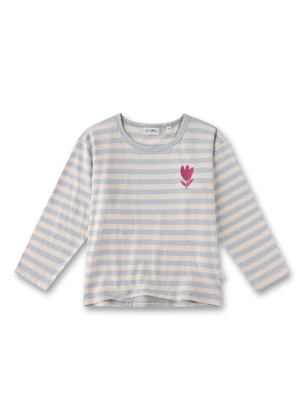 Sanetta Mädchen-Langarmshirt Beige