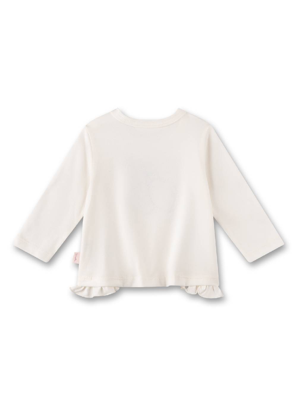 Sanetta Mädchen-Langarmshirt Beige
