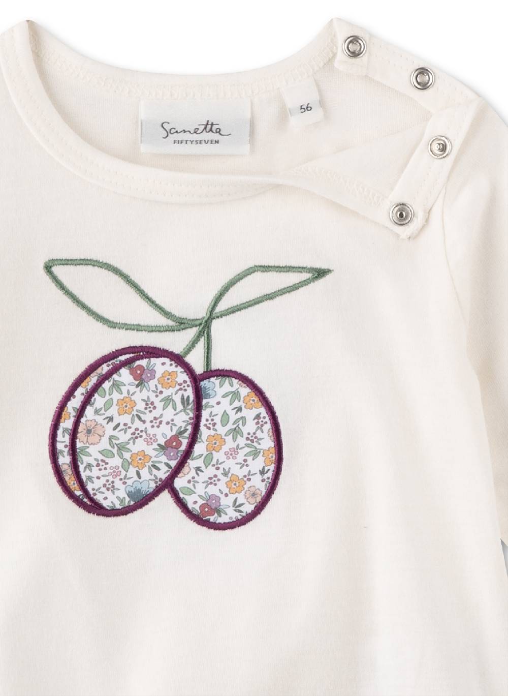 Sanetta Mädchen-Langarmshirt Beige