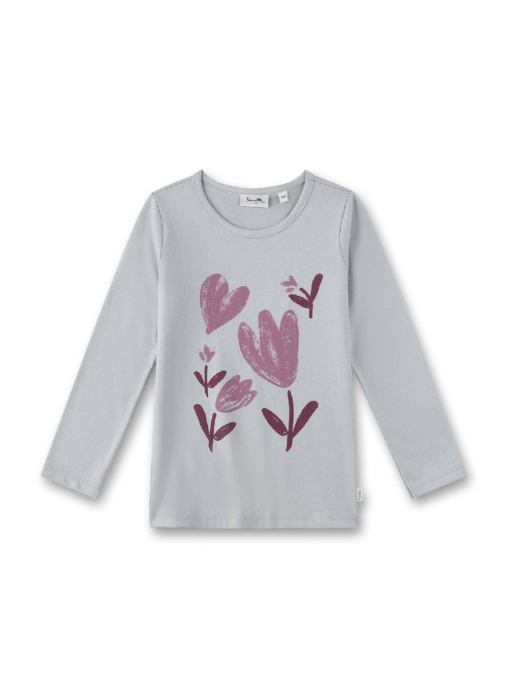 Sanetta Mädchen-Langarmshirt Blau