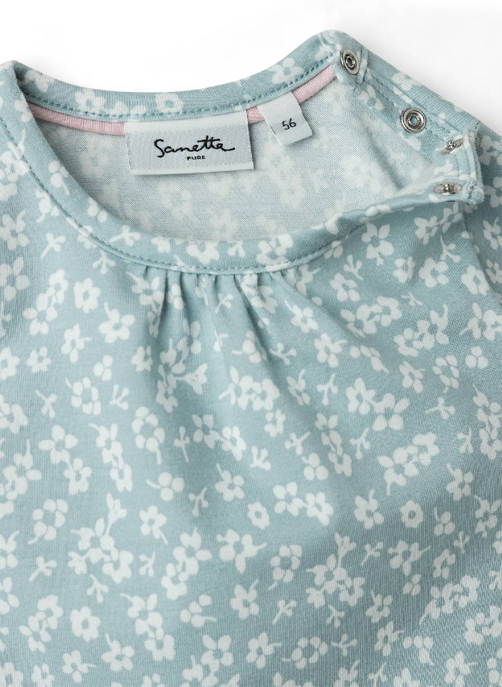 Sanetta Mädchen-Langarmshirt Blau