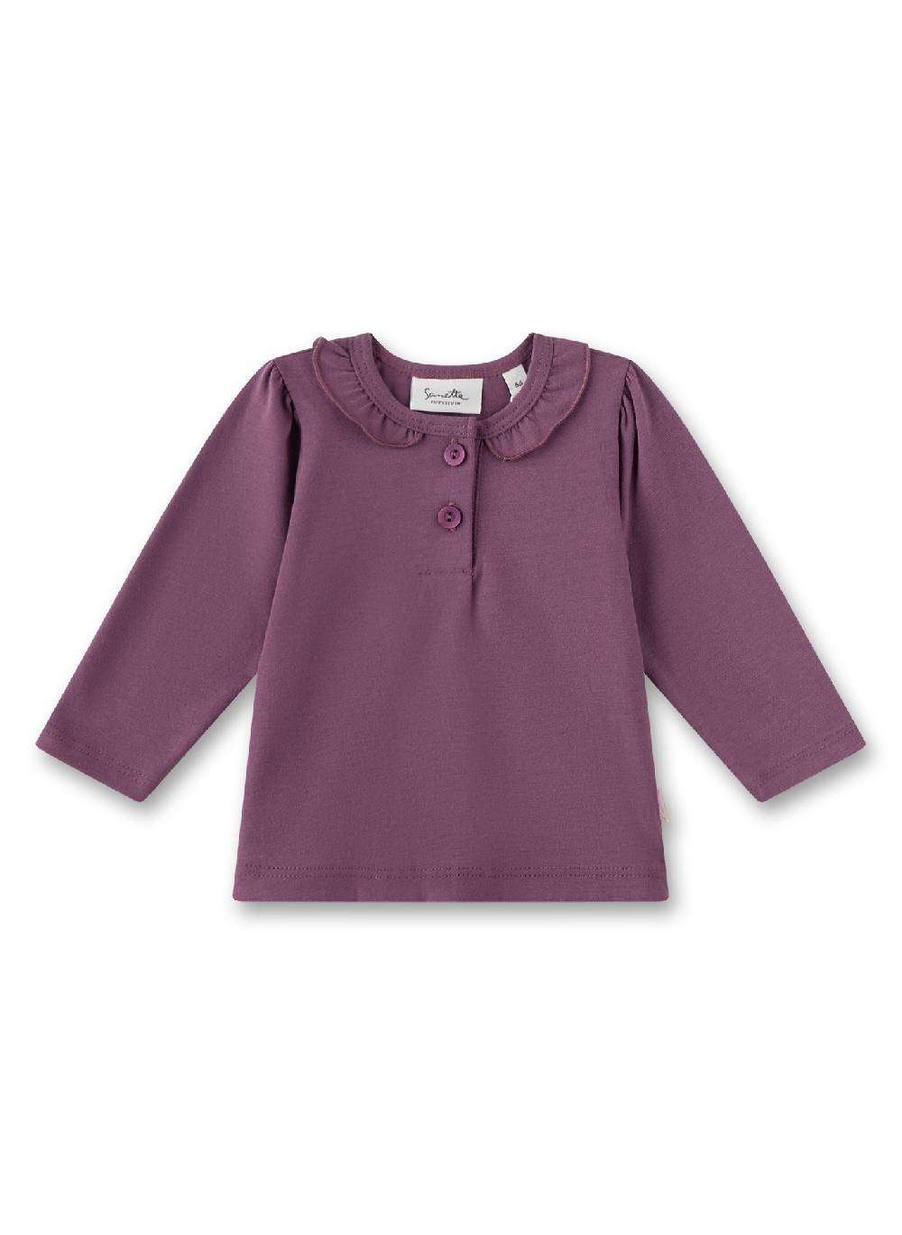 Sanetta Mädchen-Langarmshirt Lila