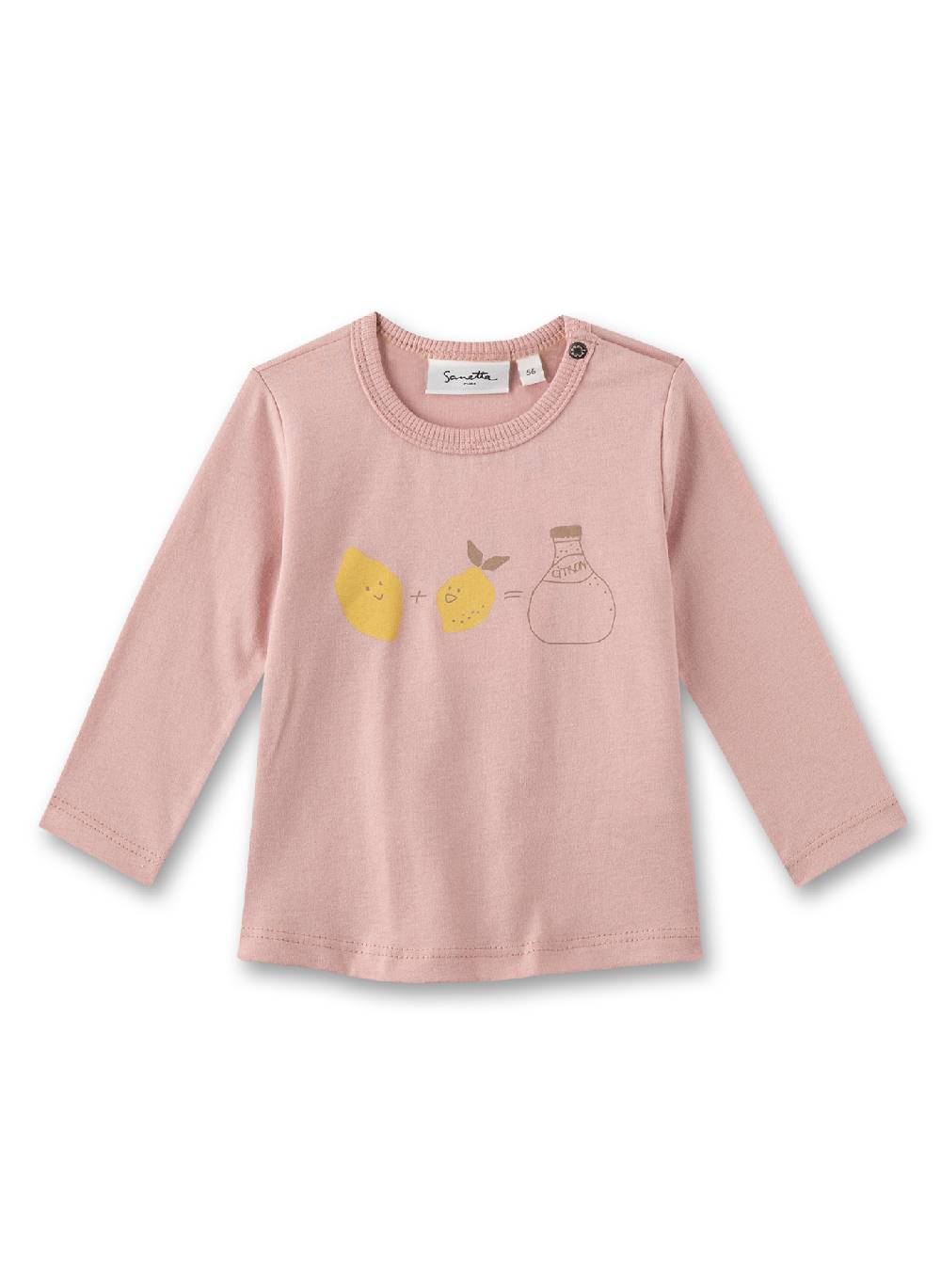 Sanetta Mädchen-Langarmshirt Rosa