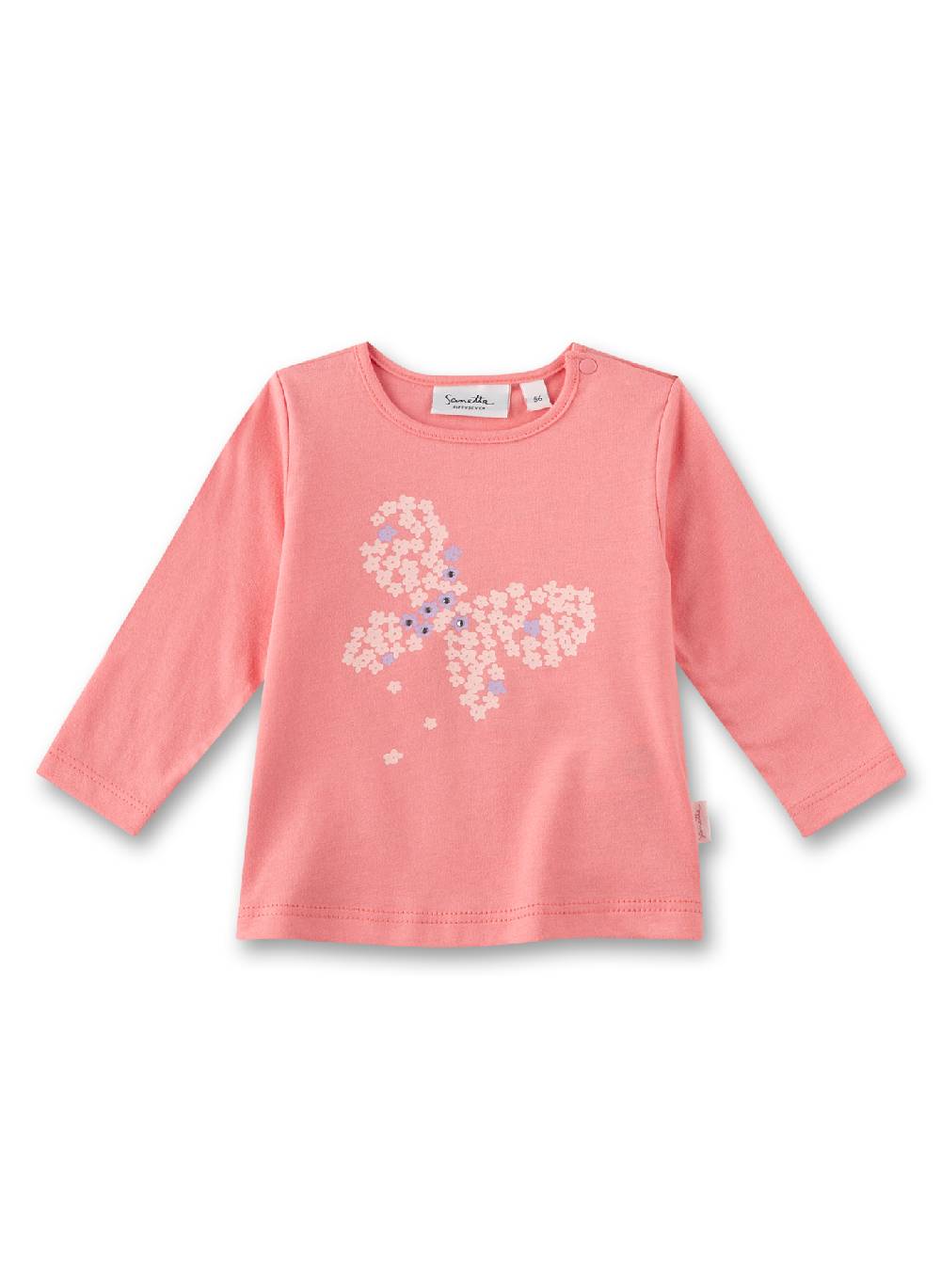 Sanetta Mädchen-Langarmshirt Rot