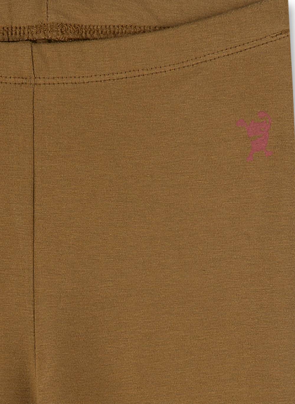 Sanetta Mädchen-Leggings Braun