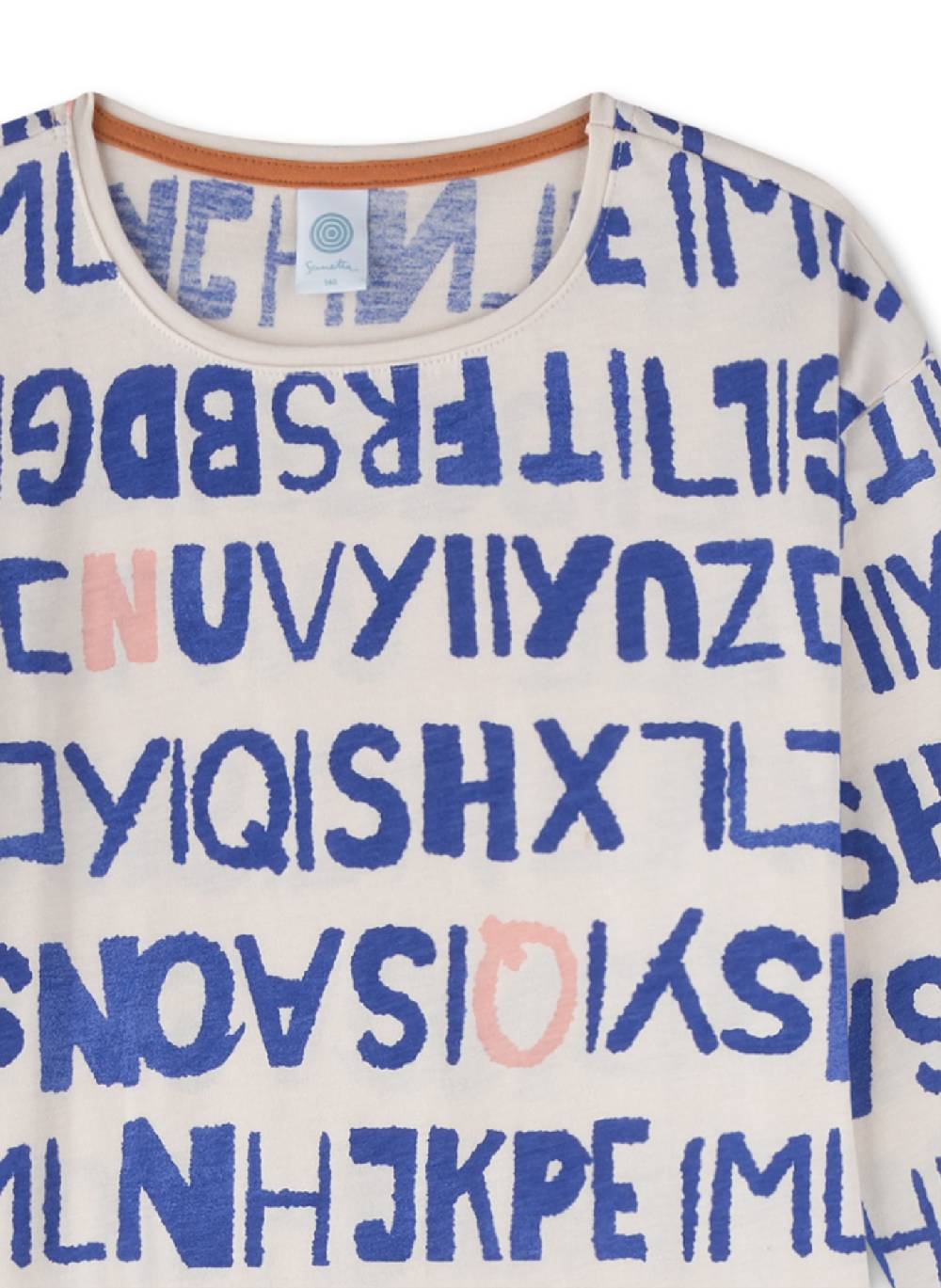 Sanetta Mädchen-Nachthemd Beige