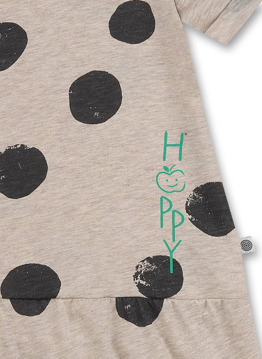 Sanetta Mädchen-Nachthemd Beigemelange Dots+Apples