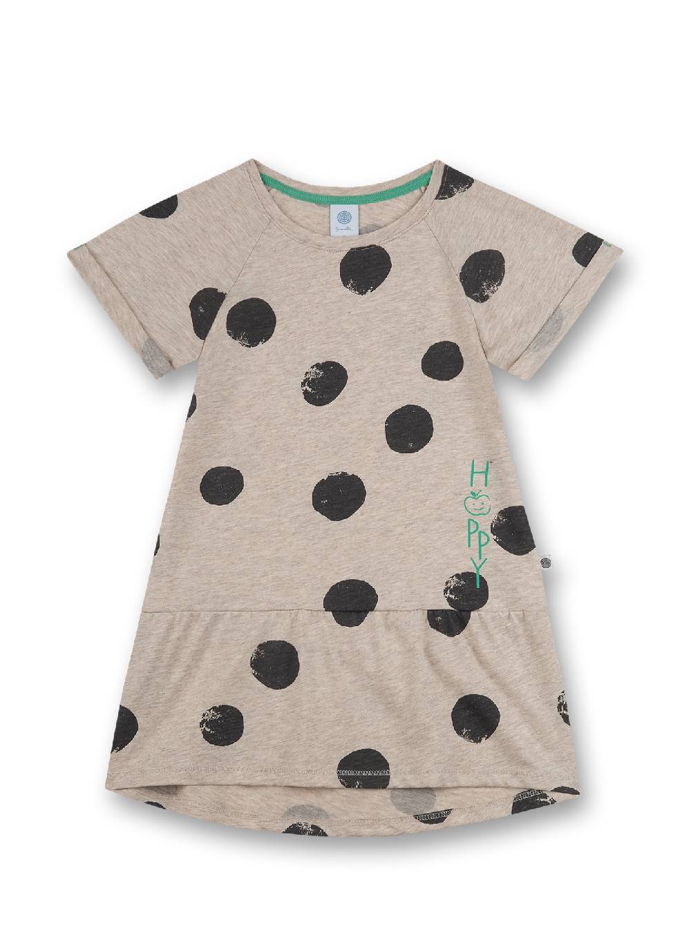 Sanetta Mädchen-Nachthemd Beigemelange Dots+Apples